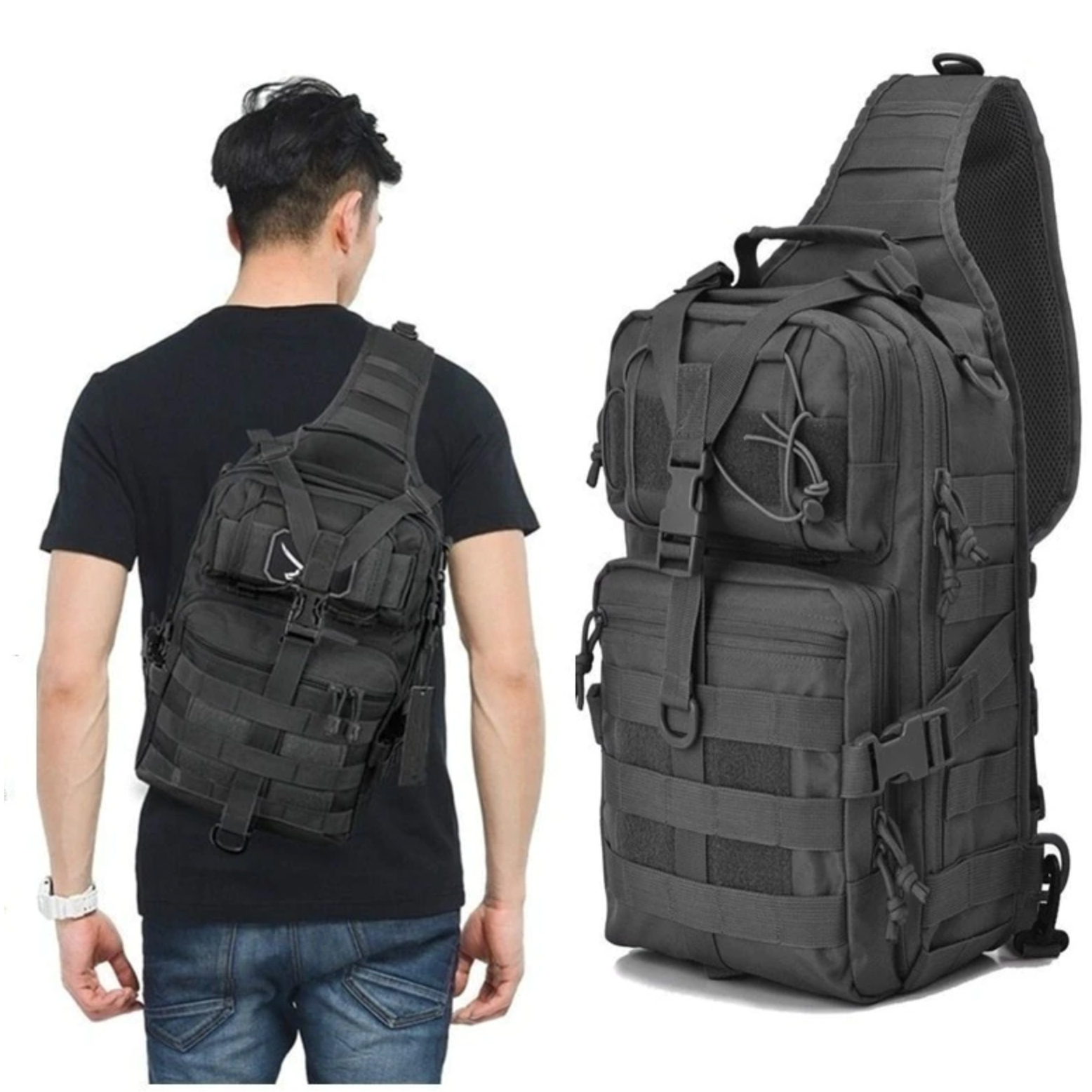 VentureBag™ - Waterproof Sling Backpack